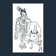 Shri Krishna Vector DXF EPS File Download